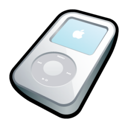 iPod Video White Icon 256x256 png